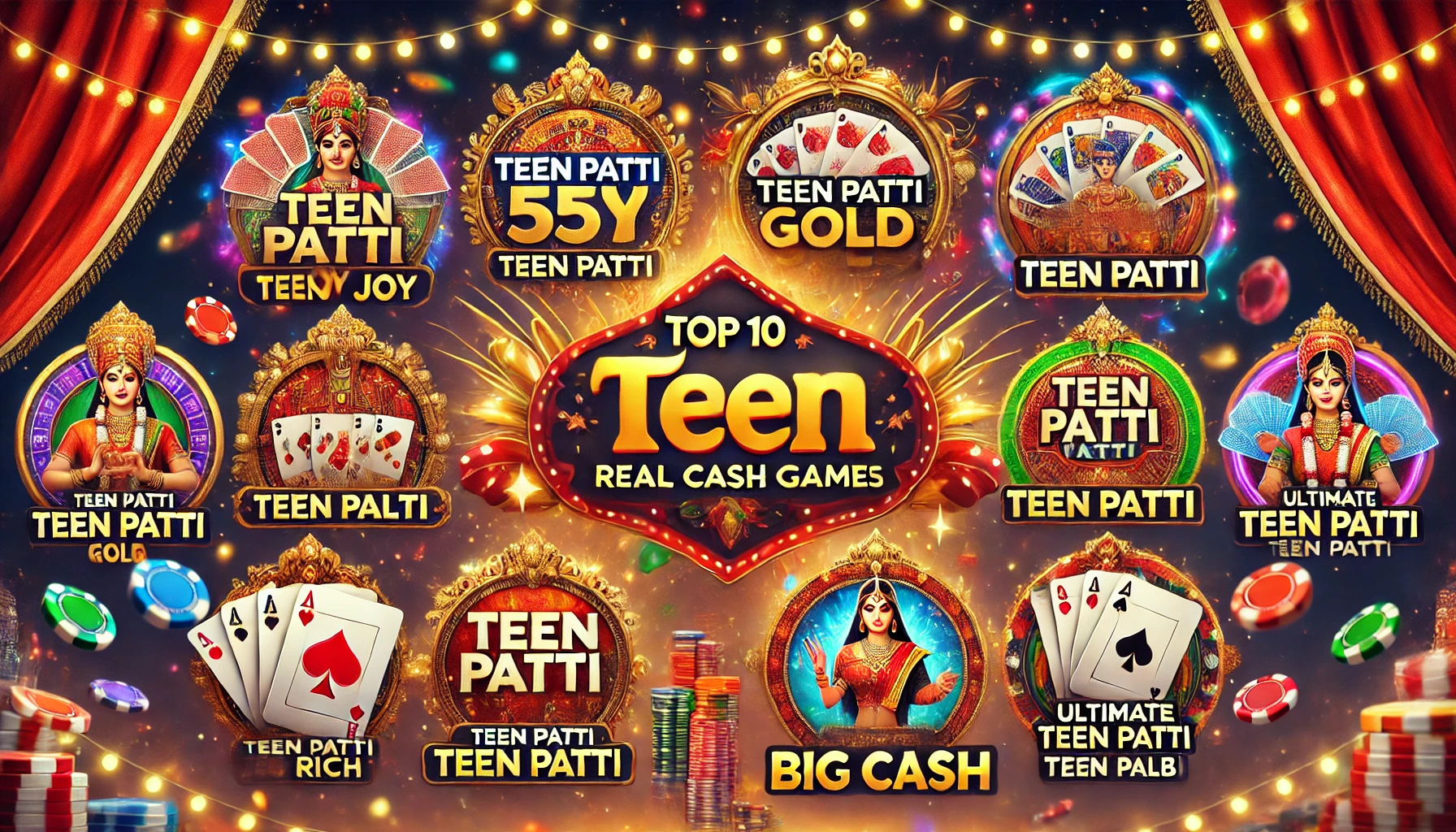 top 10 teen patti master real cash games